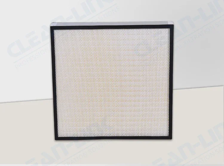 Custom 0.3 micron 99.99% h13 h14 U15 hepa air filter 2ft x 4ft with hospital grade for mushroom hepa laminar flow