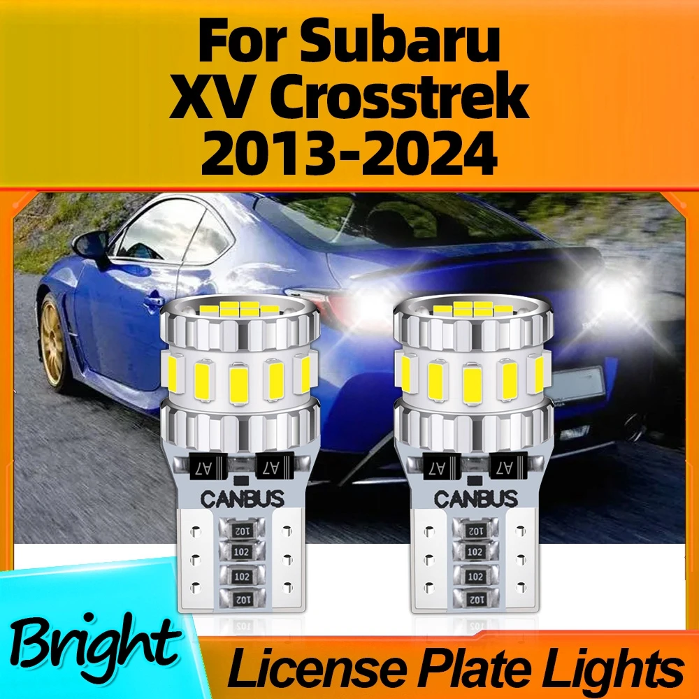 

2PCS T10 Led Bulbs W5W Super Bright License Plate Lights For Subaru XV Crosstrek 2013 2014 2015 2016 2017 2018 2019 2020 21-2024