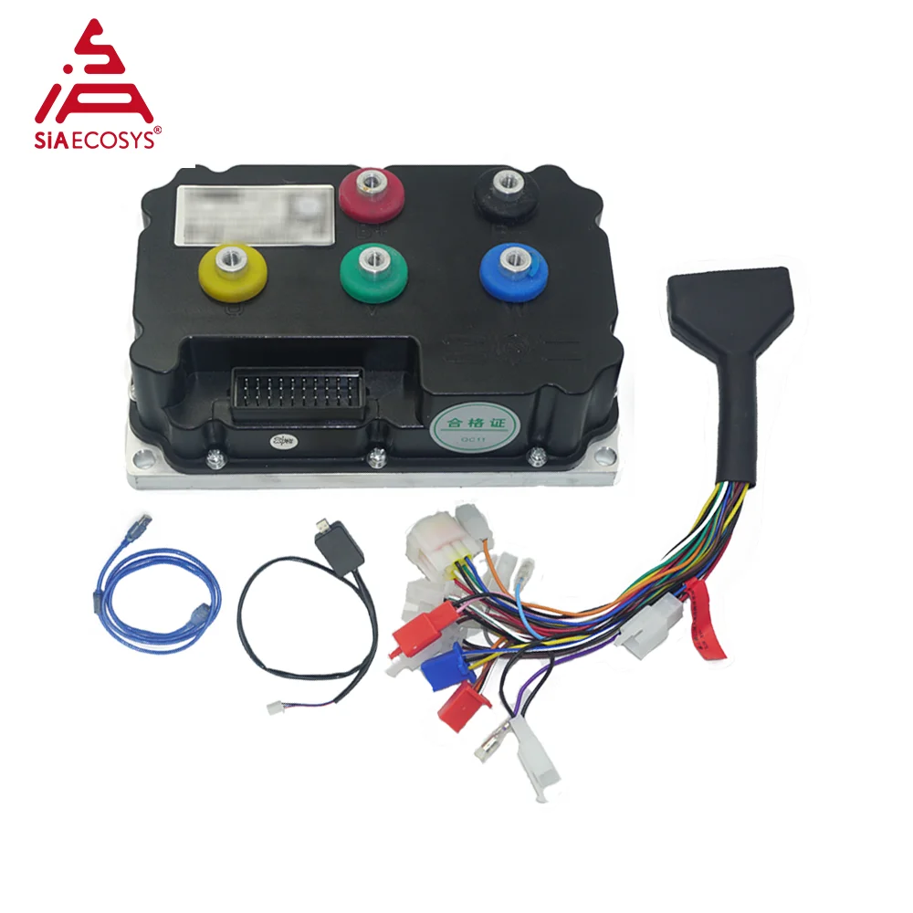 FARDRIVER ND72360B Electric Motorcycle Controller 360A 3k-4kW Programmable QS 165 Encoder Mid Drive Motor 72V Rated Voltage