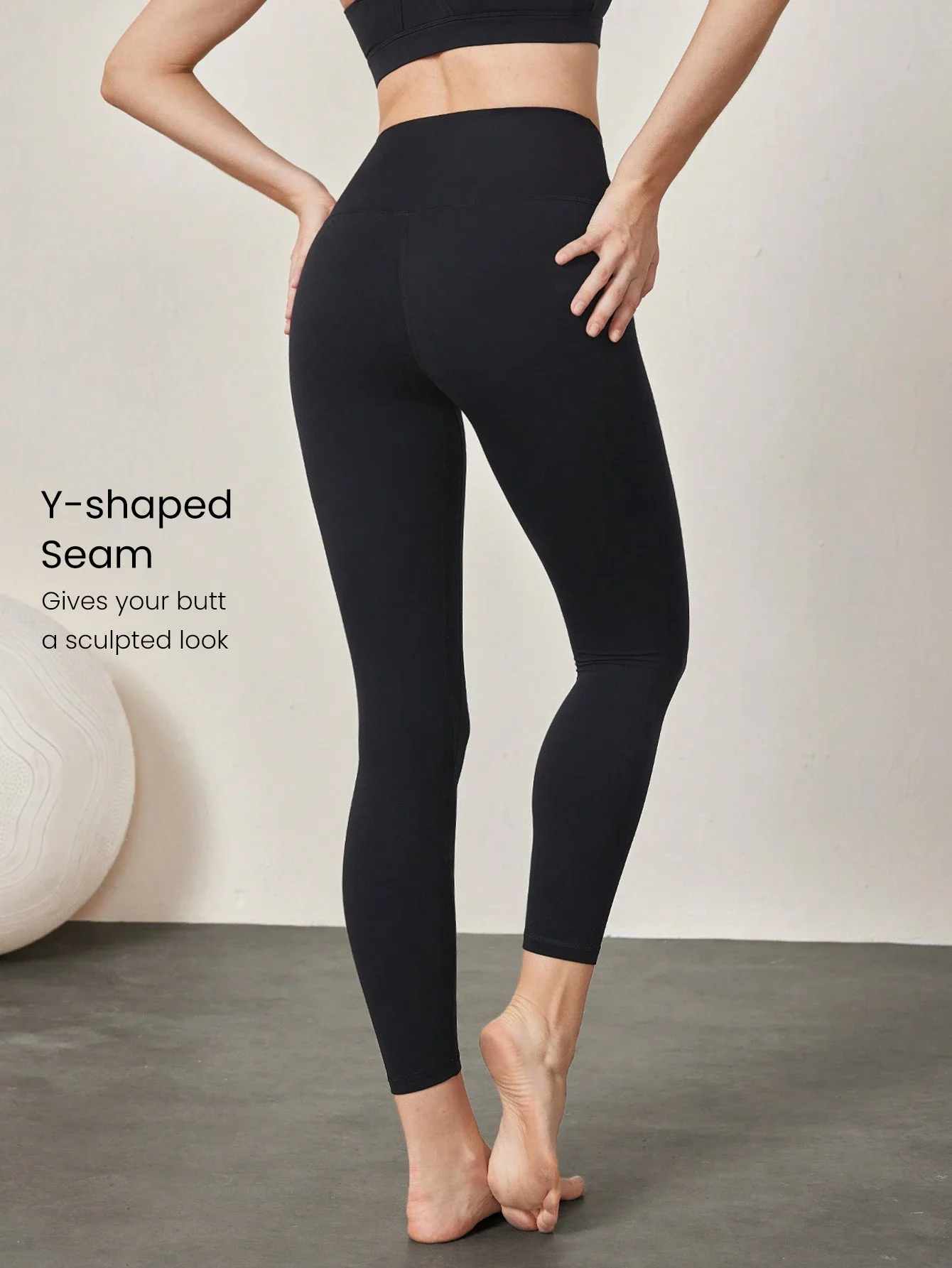 

24-дюймовые леггинсы FeatherFit Low Impact 7/8 для занятий в спортзале, йогой, весны и лета