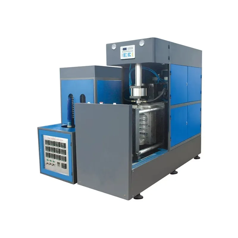 Customized 20 Liter Semi-Automatic PET Bottle Blowing Machine with PLC Control Air Components Engine/Motor