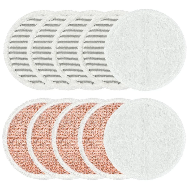 Almofadas de esfregão lavável substituição, esfregão lavável, espanador Spinwave, 2124, 2039, 2037, série 2039A, esfregão de piso duro, 10pcs