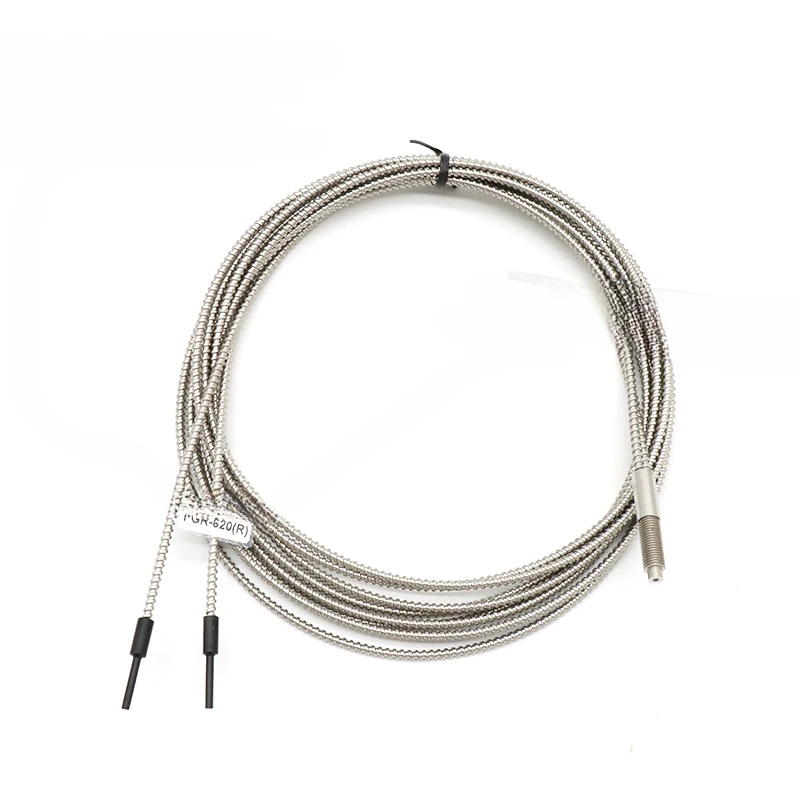 FGR-620 (R) Glass Fiber Optic Sensor, Reflective, High Temperature Probe