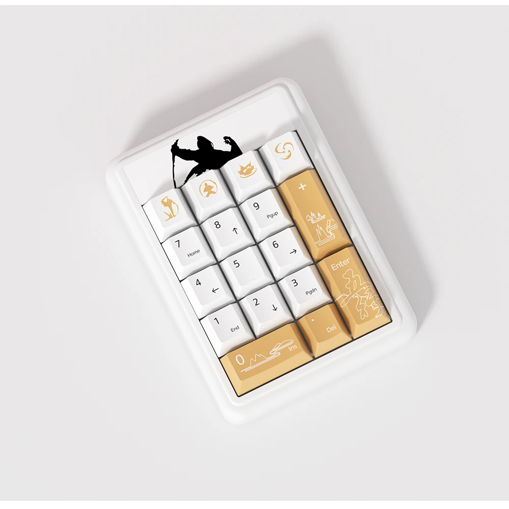 حيث يلتقي الرياح الفنون الغامضة Keycap مجموعة مخصصة الكرز الشخصي PBT 138 مفاتيح الطراز القديم Keycap ملحقات لوحة المفاتيح الميكانيكية #6