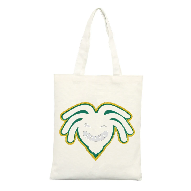 Fantasy Creature Graphic Canvas Tote Bag, Casual Style for Daily Shopping and Outings
