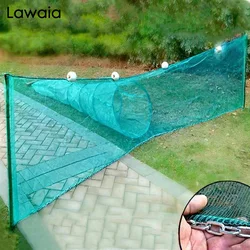 Lawaia Fishing Net Trap iron chain Sinker Deep Water Portable Fish Crab Crayfish Catcher Trap Fish Network Shrimp Nets