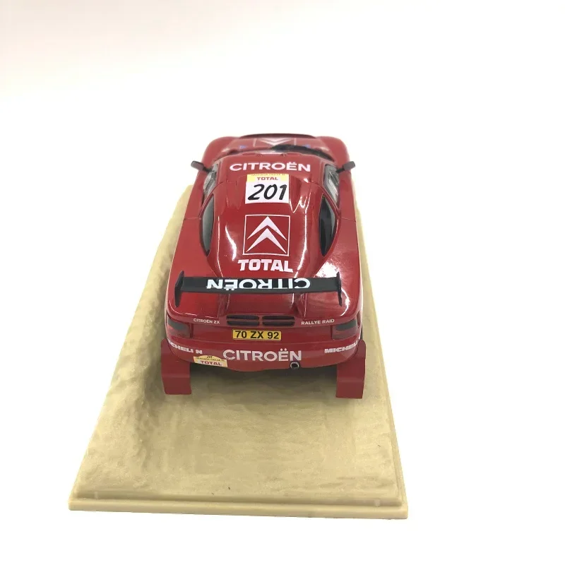 1:43 Scale Rally Car Citroen ZX Diecast  Alloy Vehicle Model Collection Souvenir Gifts Ornaments Display