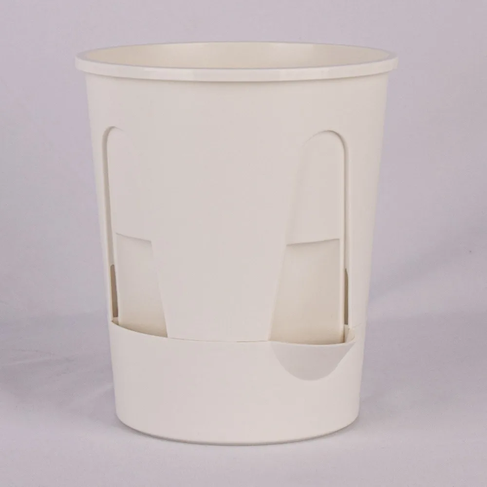 Plastic Self Absorbing Flowerpot Thickened Tall Drain Holes Breathable Flowerpot Large Capacity Water Storage Lazy Flowerpot