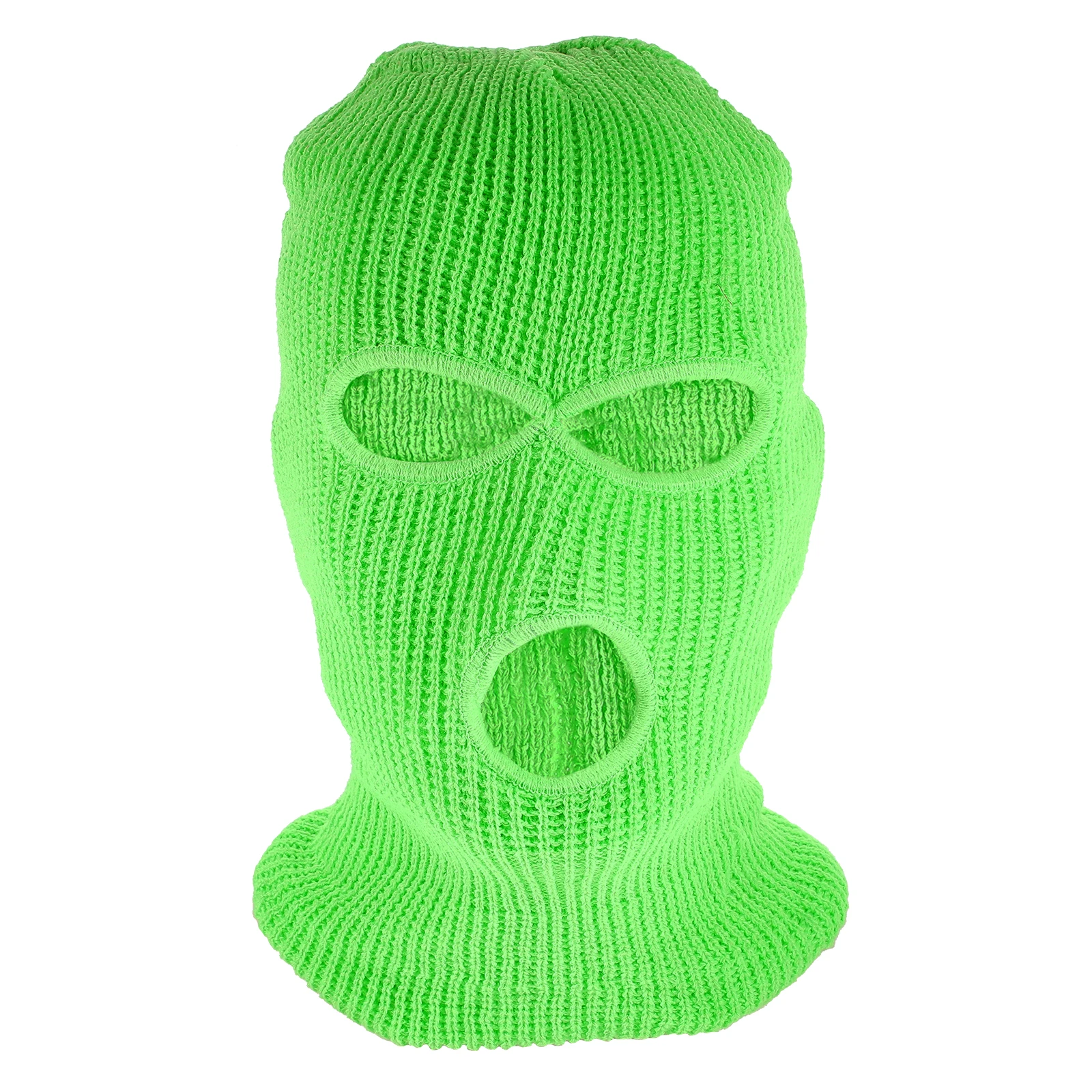 

3 Hole Ski Mask Knitted Cover Cold Proof Balaclava for Men Women Outdoor Sports Cycling Skiing