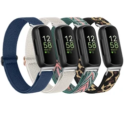 Correa de nailon elástico para Fitbit Inspire 3/inspire 2, pulsera ajustable para Fitbit Ace 2 3, repuesto de correa de reloj