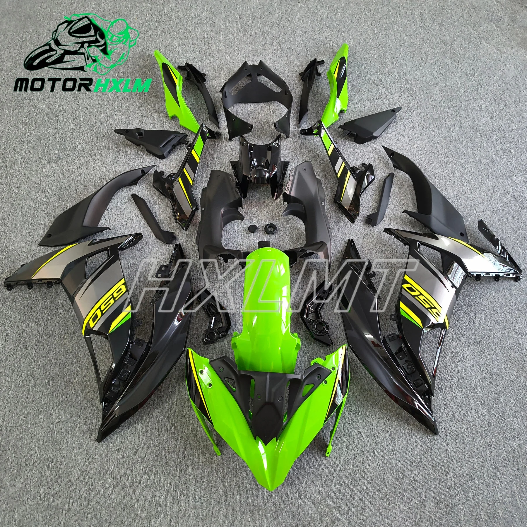 New ABS Motorcycle Full Fairings Kit Fit For KAWASAKI NINJA650 EX650 2017-2019 Bodywork Set A Variety of Options Are Available 2