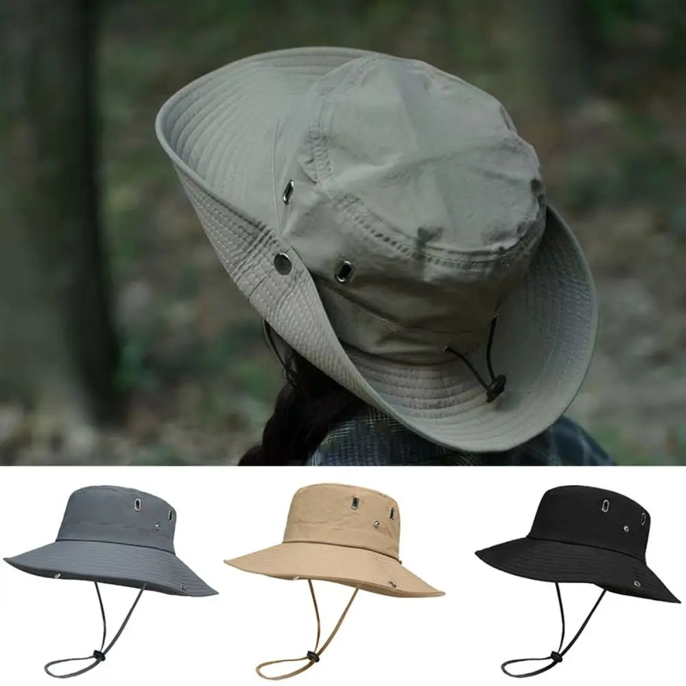 56-60cm Women's Mountain Hat New 5 Colors Mountaineering Fishing Hat Fisherman Hat Outdoor Sunscreen Hat