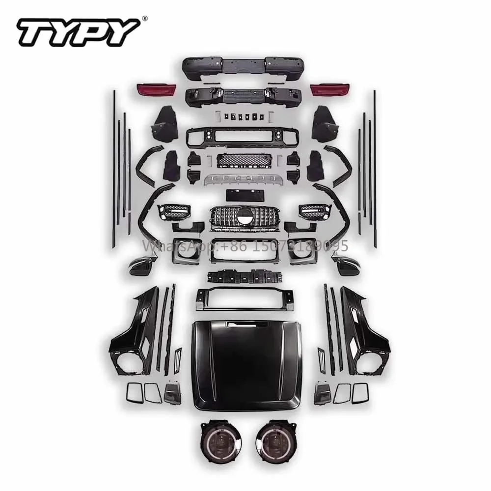 

Комплект обвесов для G-Class W463 (обновление до W464): передние и задние бамперы для автомобильного освещения