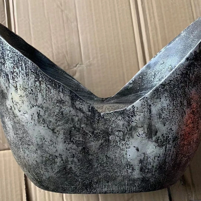 Big silver ingot collection home ornament antique super ingot ornament