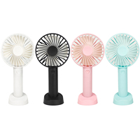 LP Portable Usb Handheld Ceiling Fan Lash Table Fan Summer Must Have Rechargeable Battery Portable Air Cooling Usb Mini Fan