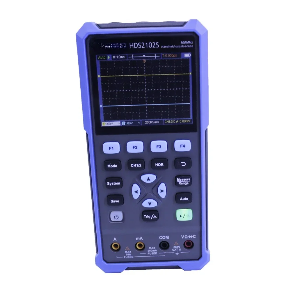 Hot SalesOWON HDS2102S 3-In-1 Digital Oscilloscope 100MHz 2 Channels +Multimeter + Signal Generator