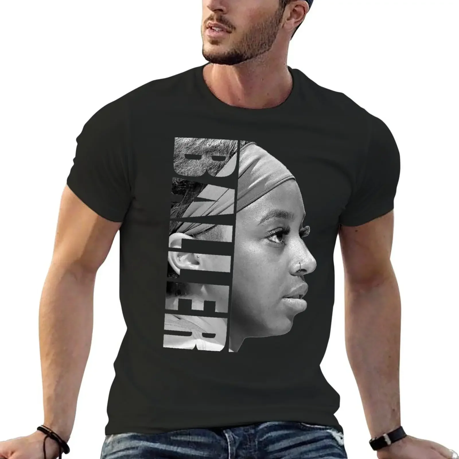 Lexie Brown - Baller T-Shirt summer top anime clothes anime t shirt men