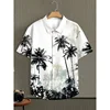Colorful Hawaiian Shirt with Irregular Patterns