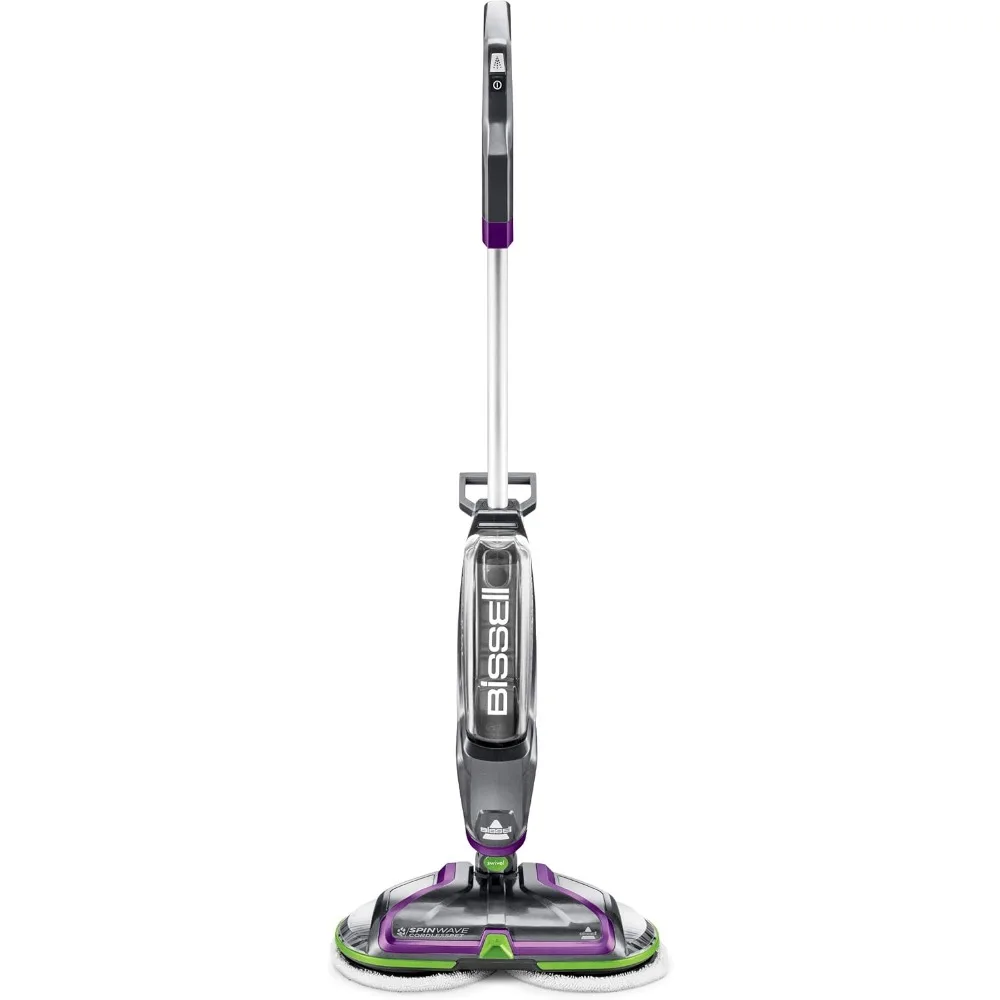 Cordless Pet Hard Floor Spin Mop Cleaner 18V with washable mop pads for sealed hard floors