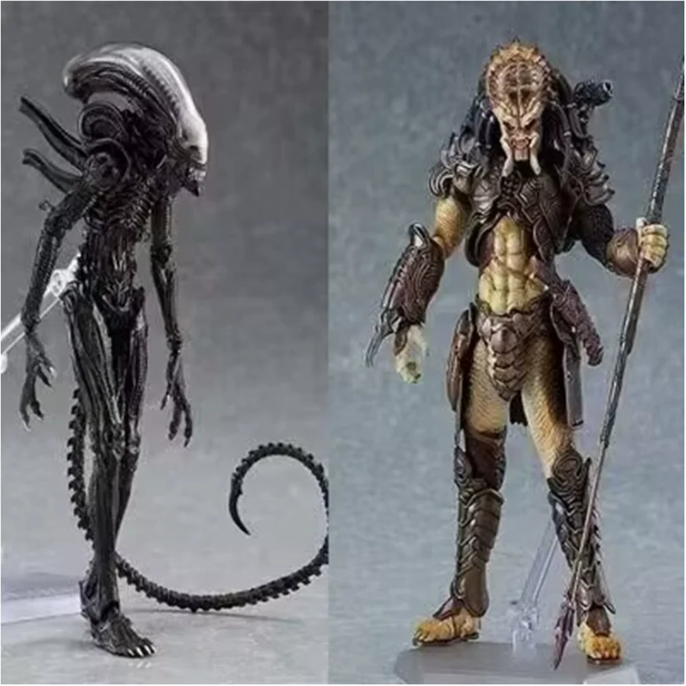 Figrue SP-108 Alien Figma SP-109 Predator 2 Takayuki Takeya Ver. Action Figure Doll Handmade Model Toy