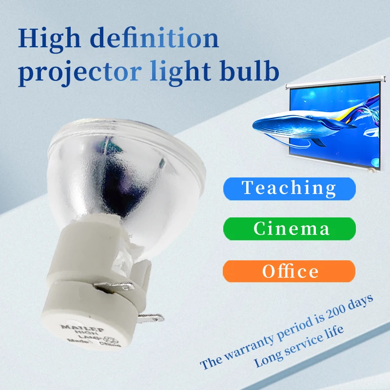 5J.JG705.001 P-VIP 210/0.8 E20.9 Projector Lamp Bare Bulb for BenQ HT1070A/MH530FHD/MH534/MH535/MH535A/MH535FHD/MS508/MS521H