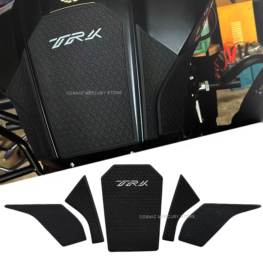 Motorcycle Accessories Fuel Tank Pad Protector Sticker Side Anti Slip Protection For Benelli TRK 502 552X  trk  502 552X