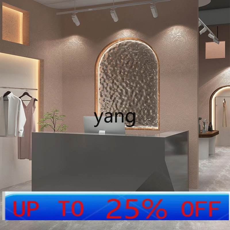 

CX simple modern paint bar counter clothing store front desk health hall cabinet