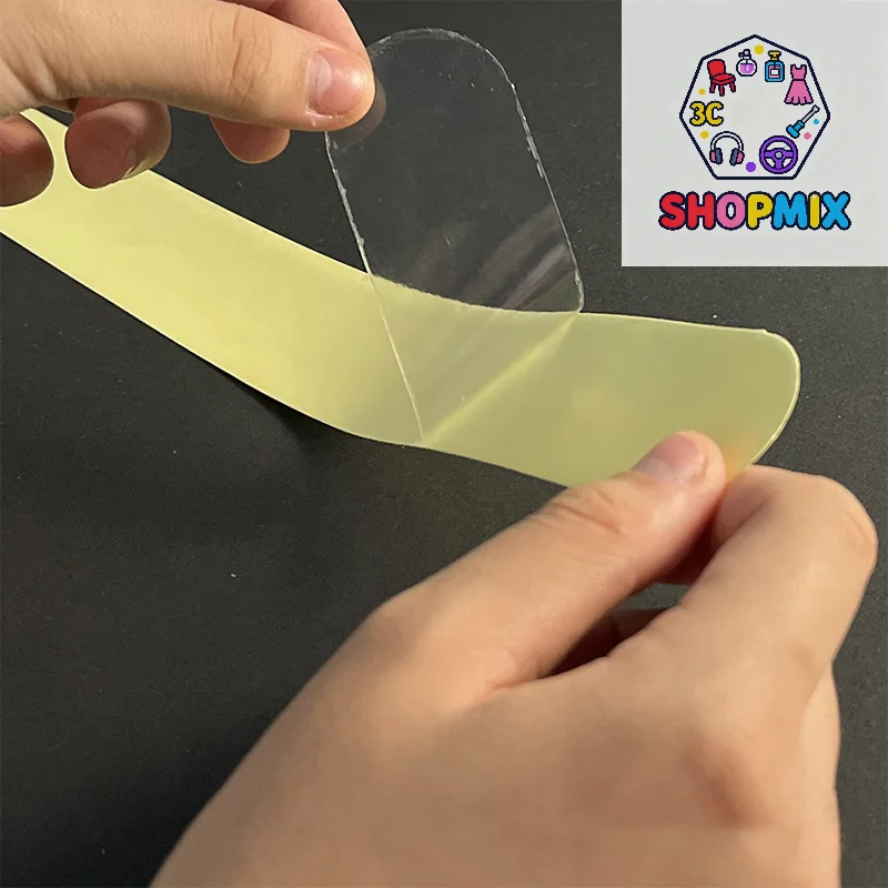 Pickleballs Paddles Protection Tape Transparent Racquet Head Guard Protective Guard Paddle Protector Racket Edge Protection Tape
