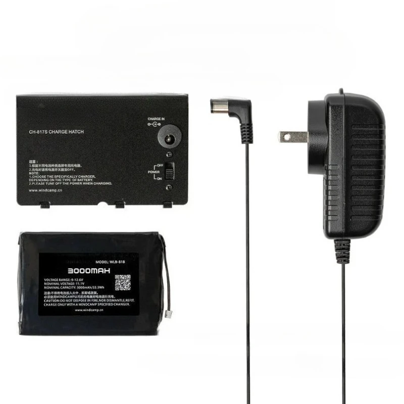 Spot quick delivery FT-818 817 lithium battery pack + charging hatch cover + charger three-piece set