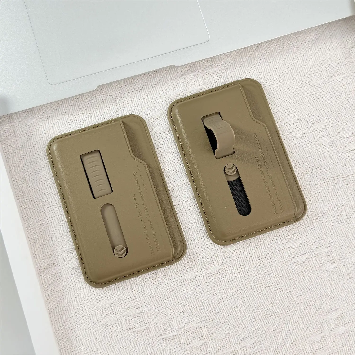 Starker magnetischer Kartenhalter mit Fächern für Magsafe Apple iPhone 17 16 15 14 18 Pro Max mit Kartenhalter, Fingerring und Handgelenkschlaufe – Detail 22