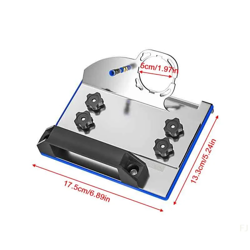 [YU]45° Angle Tile Chamfering Tool Angle Grinder Stand Tile Chamfer Cutting Tile Edge Smoother For Cutting Tile Ceramic Stone