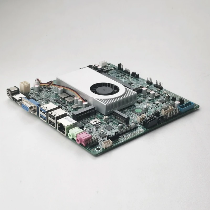 For I5 mini X86 main board industrial control 6COM multi-display single and dual network ITX low power consumption