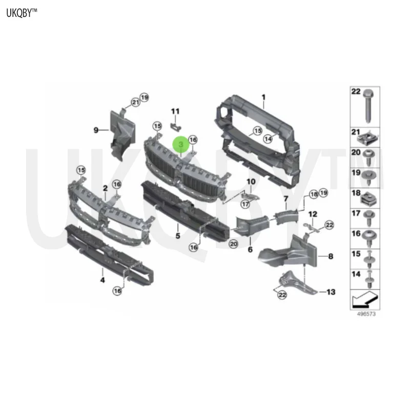

Верхняя часть воздуховода с устройством управления вентиляционной дверью 51745A2DB49 51745A2DB49