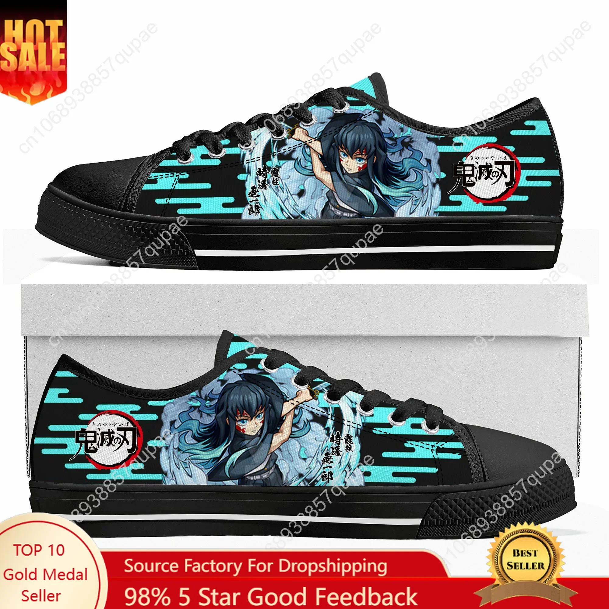 

Muichiro Tokito Low Top High Quality Sneakers Mens Women Teenager Canvas Sneaker Casual Couple Shoes Hot Cute Catoon Custom Shoe
