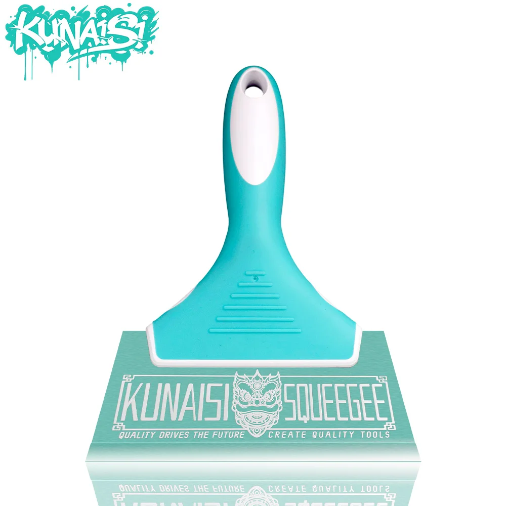 KUNAISI Beef tendon rubber ppf squeegee Shovel Car Window Tint Squeegee Water Blade Wiper Glass Handy Car Cleaning Tools