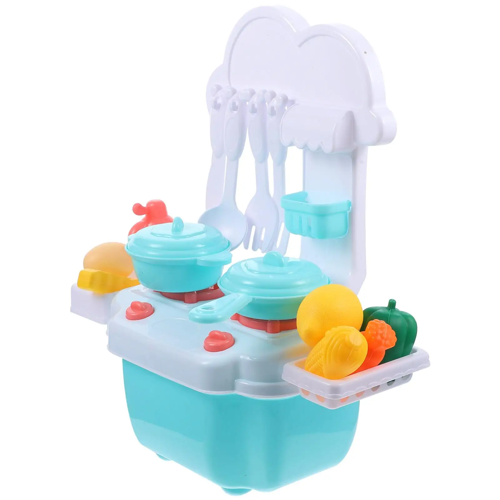 

Simulation Kitchenware Toy Set Chef Tableware Educational Pretend Play Cooking Toys Safe Non Toxic Plastic Kids Girls