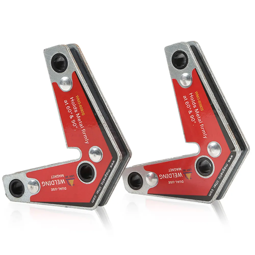 Lishuai mocny magnes narożny spawalniczy/neodymowy uchwyt magnetyczny Twin Pack — zdjęcie 2