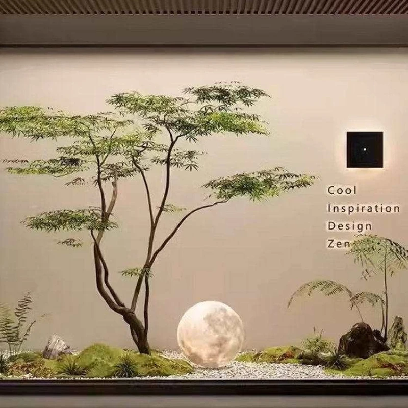 

Искусственное дерево «Клен» (имитация кленового дерева) для ландшафтного дизайна и интерьерного декора, бионическая растительная композиция