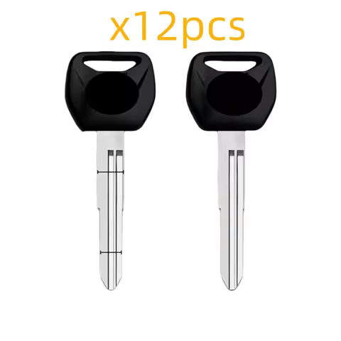 12Pcs New Blank Key Motorcycle Replace Uncut Keys For HONDA CBF300 CBR300 VFR800 NT700V CBR600RR CBR1000RR CB750 CB900F CB1000R