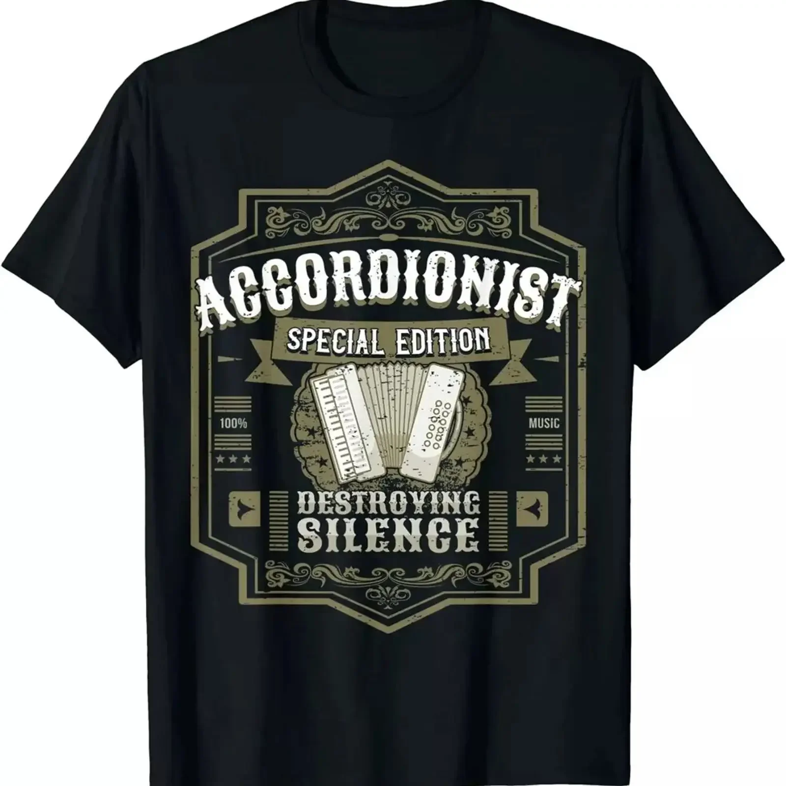 Special Accordionist Accordion Player T Shirt S 5XL vintage Washed Unisex Stretched Slightly designer clothes Stylish