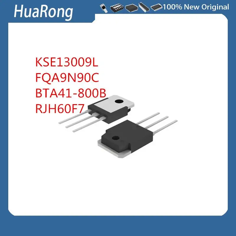20 Peças/Lote KSE13009L E13009L 13009 FQA9N90C 9N90C BTA41-800B BTA41800B BTA41-800 BTA41 RJH60F7 RJH60F TO-3P