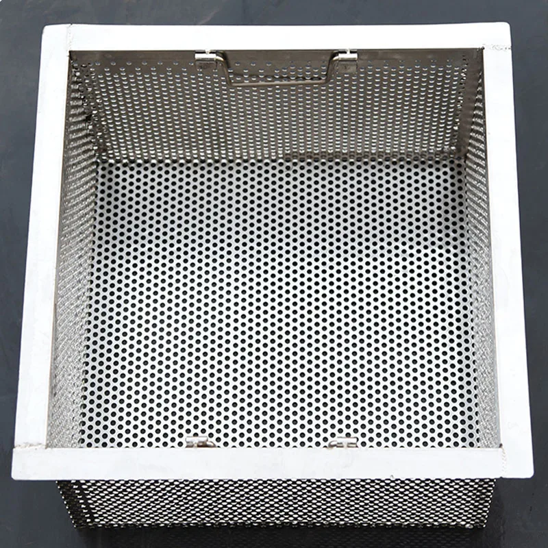 Middle SS304 Hotel kitchen Restaurant sewer drainage ditch filter floor waste drain Strainers Baskets Box food waste catcher