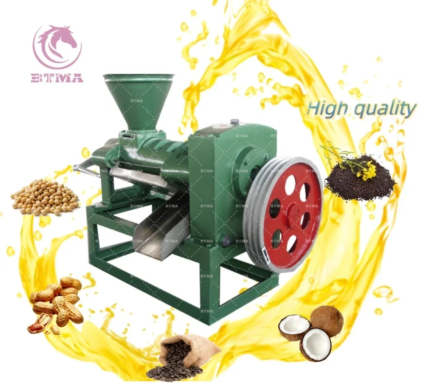 

BTMA 6YL-68 150kg/h commercial oil presser hemp seed oil machine mini oil press machine for home