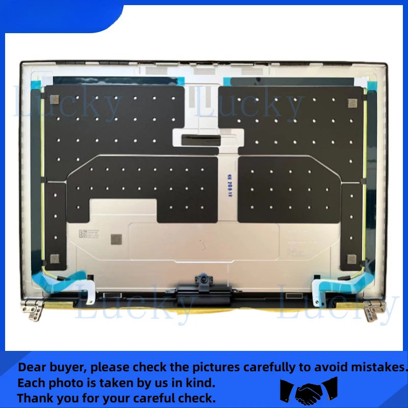 

Новая задняя крышка для Dell XPS 15 9500 с петлями для ЖК-дисплея, серебристая, 0GYY52 GYY52