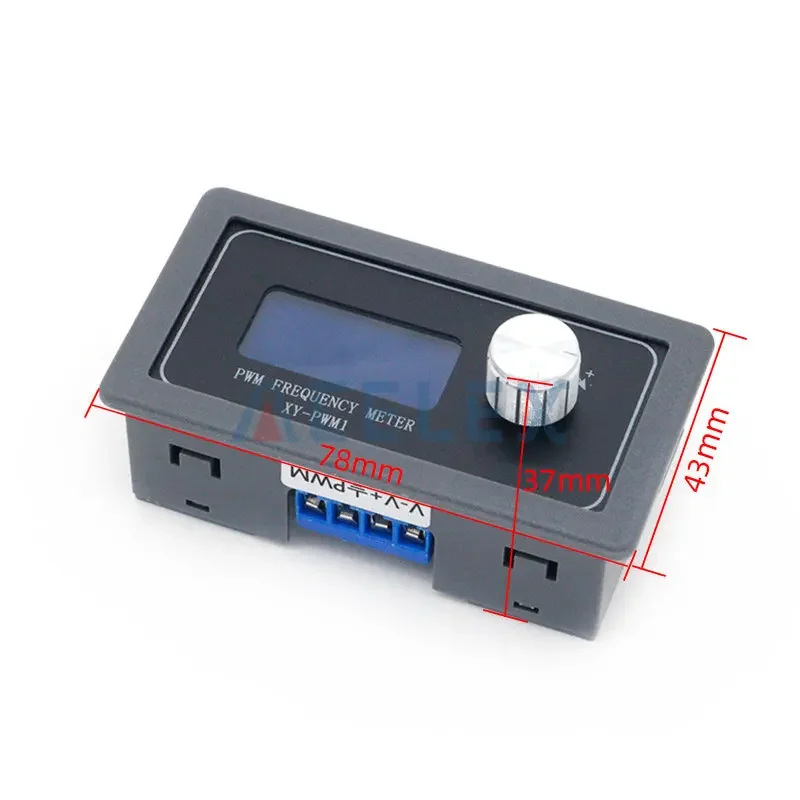 مولد إشارة PWM ، وحدة تعديل تردد النبض ، وحدة LCD قابلة للتعديل ، 1 هرتز-150 كيلو هرتز ، 3.3 فولت-30 فولت ، وحدة لوحة PWM ، مقبض يدوي