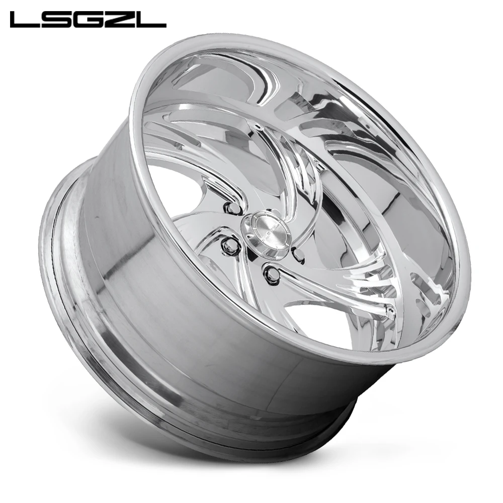 Custom 18 20 22 24 26 Inch Forged Alloy Deep Concave Dish Wheels for impala C10 jeep Cherokee 6x139.7 Chrome Truck Wheel Rim