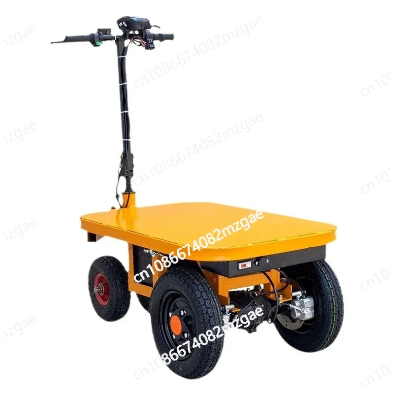 

Электрический обратный ослик Электрический плоский автомобиль Плиточный цементный грузовик Маленькая тележка Киоск тянет трехколесный велосипед