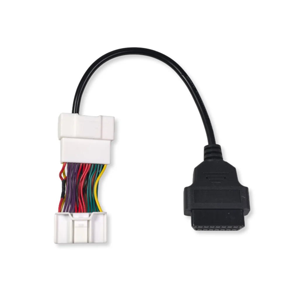 A+ Quality For Tesla 26pin Cable to 16 Pin OBD2 Convertor Connector Conversion Cable OBD Adapter Diagnostic Electronic Cable