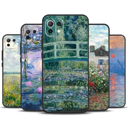 Claude Monet Art Painting Case For Xiaomi 13T 14 Pro 11T 12T 12 13 Lite POCO X6 X3 X4 X5 F5 Pro F3 M5s M6 Pro Cover