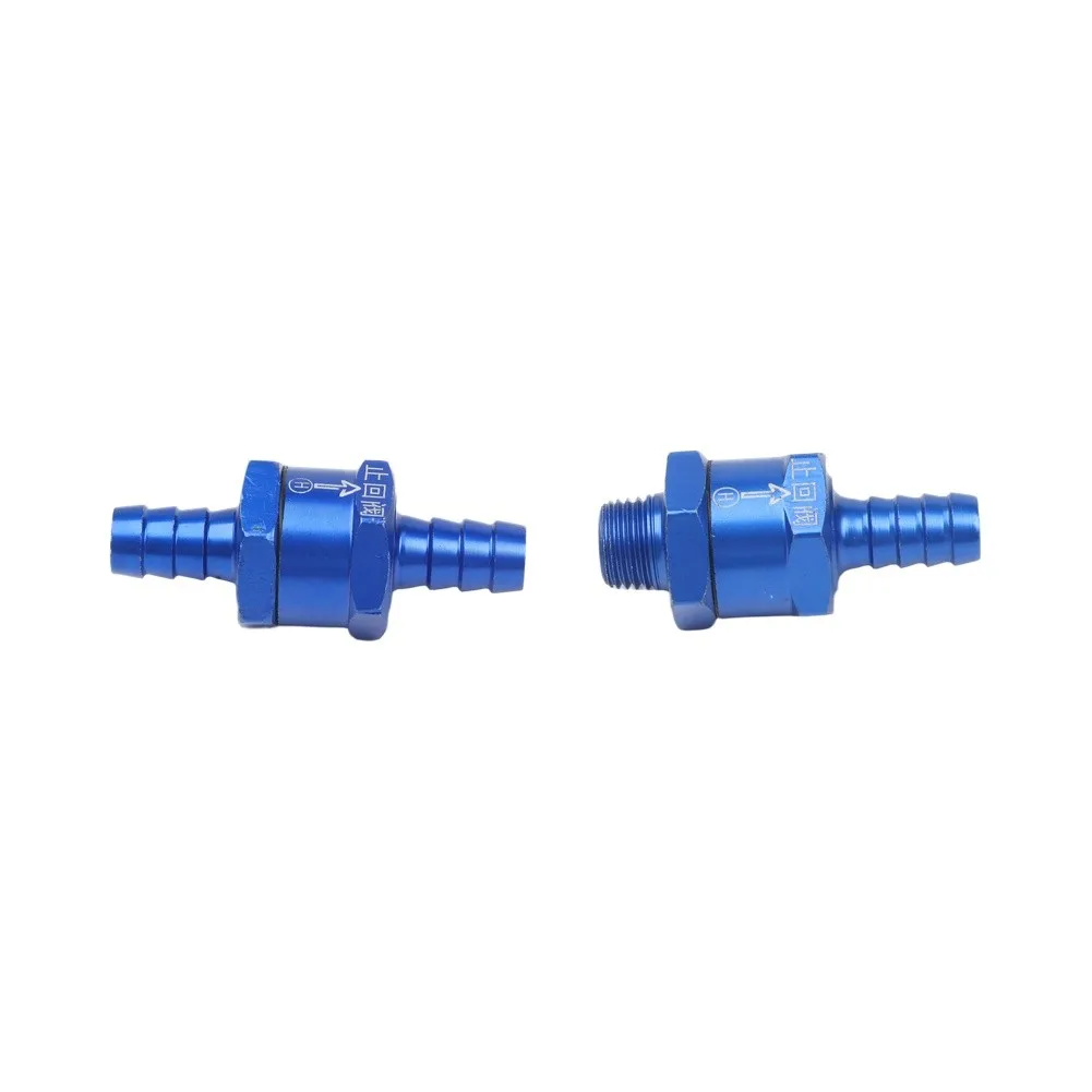 Aluminum Alloy Check Valve Adapted for Air Pressure Brake and Water Sprinkler Circuits Needing Consistent Flow Direction